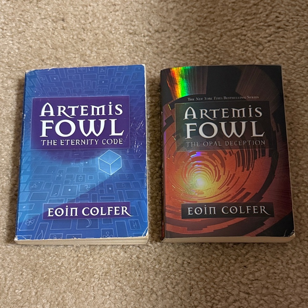 Artemis Fowl Book Set by Eoin Colfer